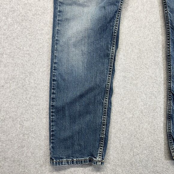 Levi’s 505 Men’s 32x30 Jeans Medium Wash Straight Leg Denim Blue Classic - Picture 5 of 16